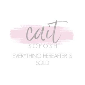 EVERYTHING HEREAFTER IS SOLD